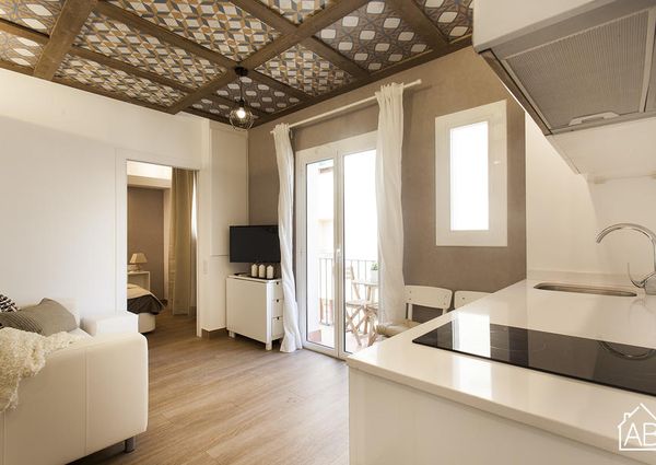 Stylish apartment for 3 people on Barceloneta beach