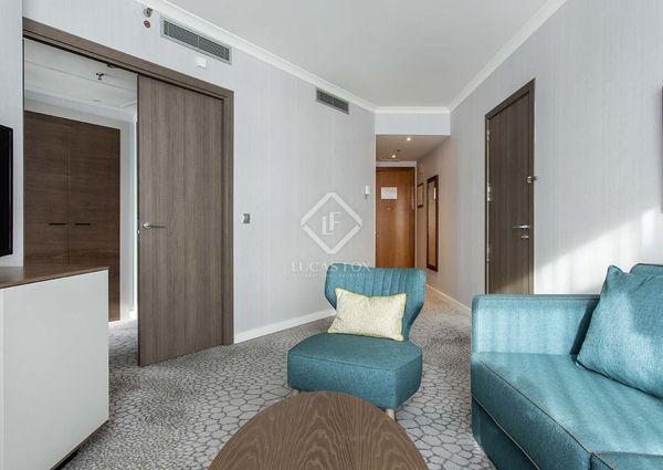 Luxury 1-bedroom junior suite for rent in Diagonal Mar, Barcelona