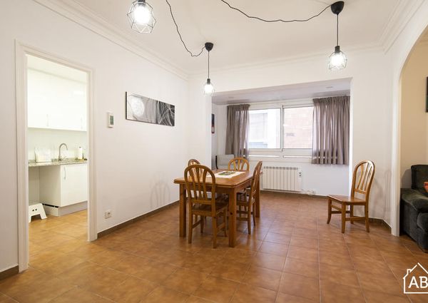 3 Bedroom Apartment for up to 6 People near Montjuïc