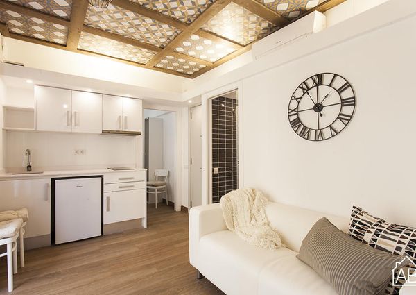 Stylish apartment for 3 people on Barceloneta beach