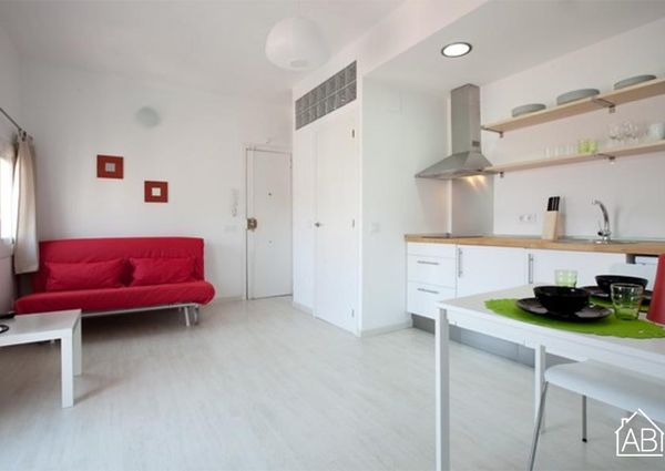 Cheerful studio apartment in Barceloneta located close to the beach