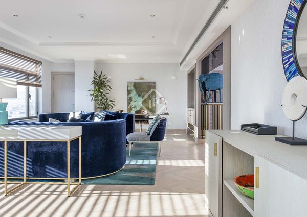 Luxury 1-bedroom presidential suite with views for rent in Diagonal Mar, Barcelona