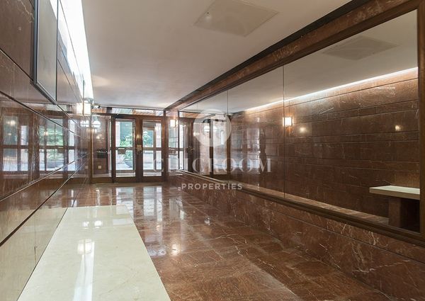 Unfurnished 4-bedroom apartment for rent in Les Corts Barcelona