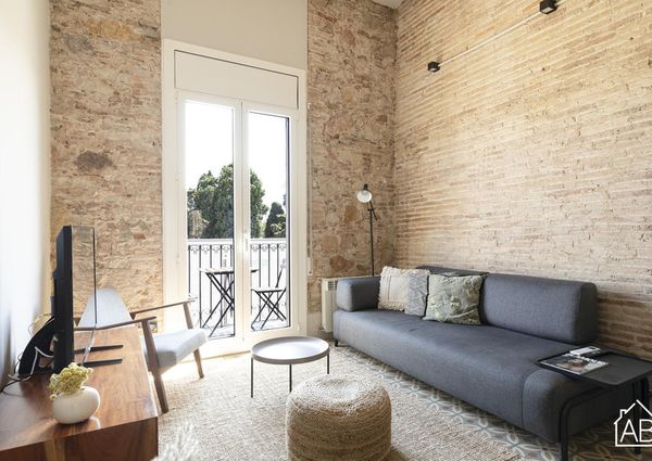 Charming Poble Nou Apartment with Balcony near to the Beach