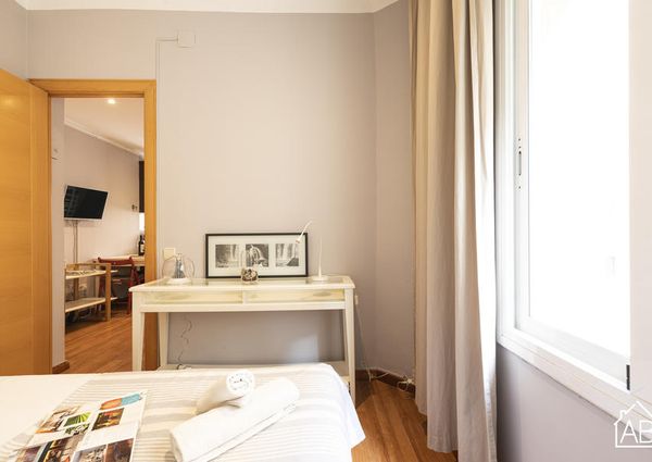 Charming 1-bedroom apartment in Barceloneta