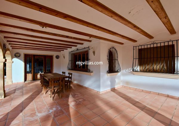 ANNUAL RENTAL - VILLA TOSALET IN JAVEA - COSTA BLANCA