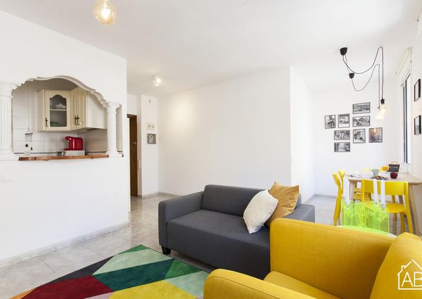 Modern apartment in Sants for up to 3 guests