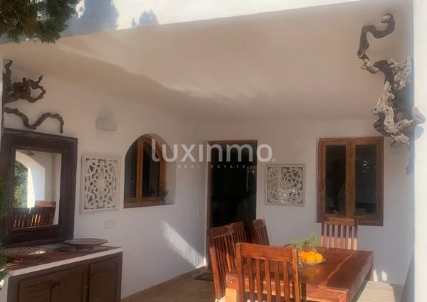 Villa with sea views and the island of Es Vedra