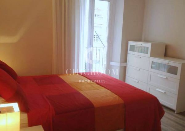 Furnished 2 bedroom apartment for rent in the Raval with Wifi