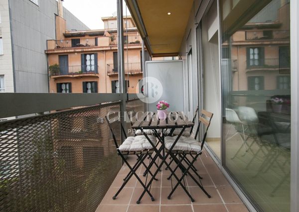 Furnished apartment for rent with pool in Barcelona Eixample