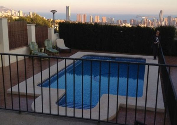Detached Villa Long Term Rental  Located Within  Sierra Cortina In The Finestrat  Area Close To Benidorm