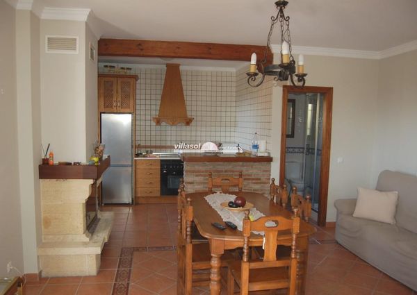 A Three Bedroom Cortijo For Rent Situated In Frigiliana with execellent views