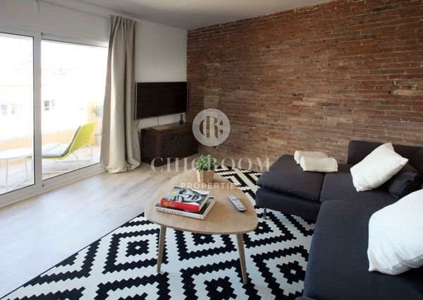furnished penthouse for rent Sarria