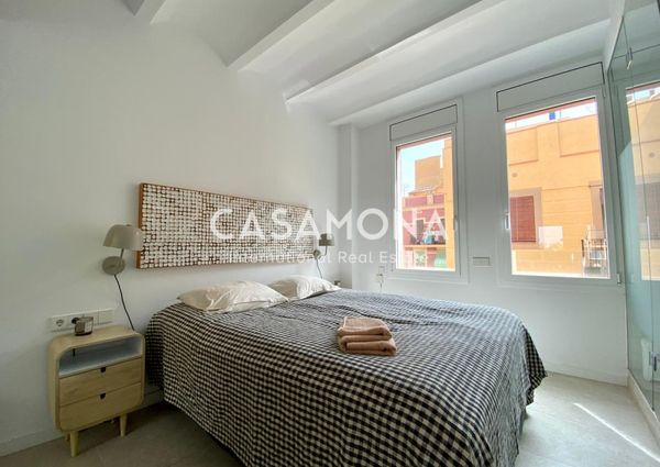 Modern apartment in Barceloneta with sea-views, Elevator and a Private Terrace