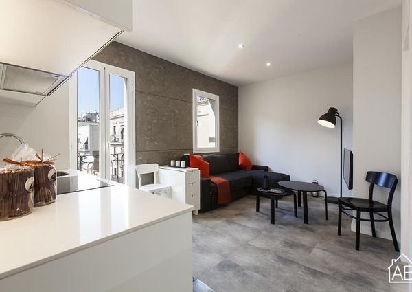 Modern beach apartment in La Barceloneta