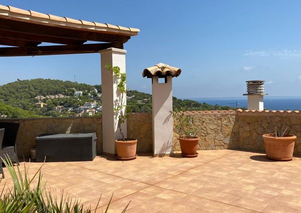 Sea view house in costa den Blanes to rent