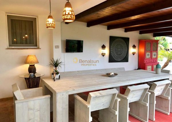 HOLIDAY RENTAL OR FROM NOW TO 30/06/2023 AND FROM 1/10/2023 to 30/6/2024 BEAUTIFUL DETACHED VILLA IN BENALMÁDENA PUEBLO