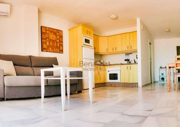 for rent MID-SEASON 1/11/2023-30/04/2024 beautiful apartment with sea views in Benalmádena