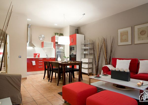 Modern 2 bedroom apartment near La Rambla