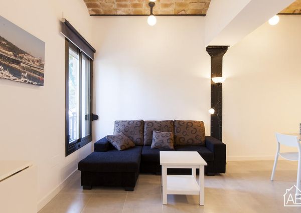 Two bedroom Barceloneta apartment with many amenities