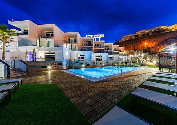 Apartment to rent in Sea Breeze, Puerto Rico, Barranco Agua La Perra, Gran Canaria with sea view