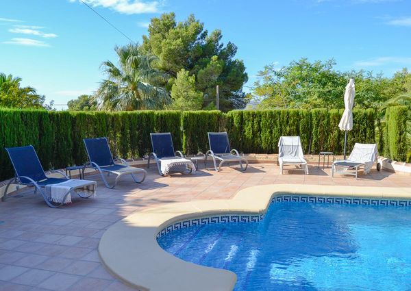 Villa for winter rental Javea Montgo