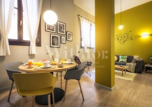 Designer flat in a 1940’s building, recently renovated and with a boutique hotel concept