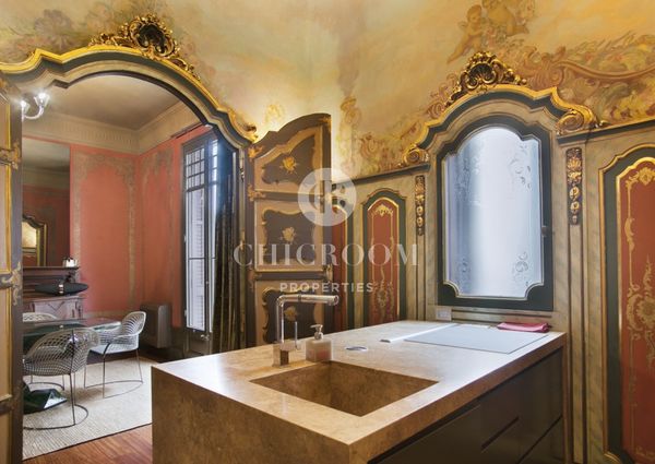 Majestic furnished flat to rent in Barcelona Gothic Quarter