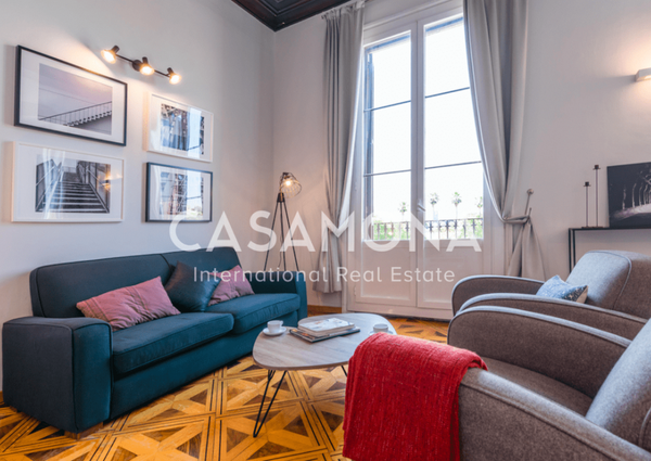 Elegant 2 Bedroom Apartment with Balcony and Beautiful Restored Flooring