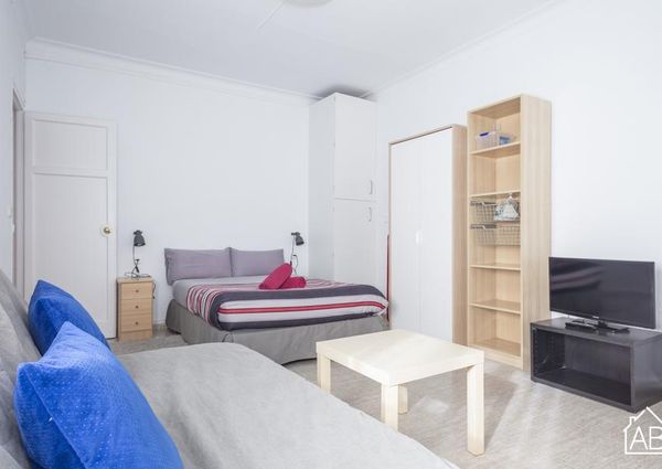Recently refurbished 4-bedroom apartment for up to 14 people near Sants Station