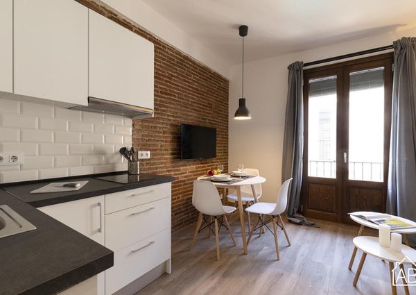 Fully renovated two bedroom apartment in the centre of Barcelona