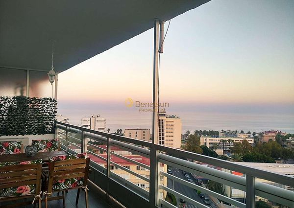 For rent MID SEASON from 01/11/2023 TO 30/6/2024 Beautiful Penthouse with sea views near La Carihuela (Torremolinos)