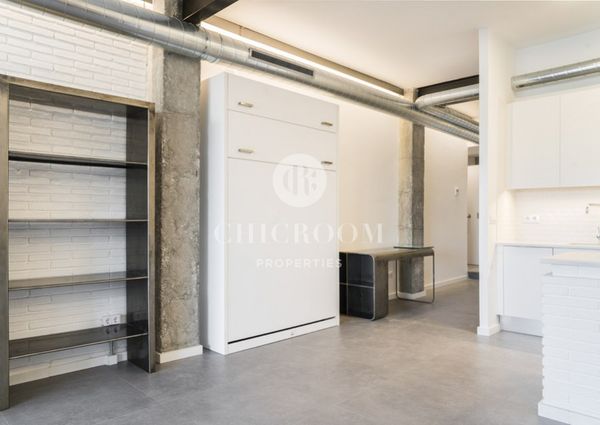 1-bedroom loft apartment for rent in Poblenou Barcelona