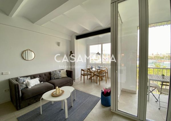 Modern apartment in Barceloneta with sea-views, Elevator and a Private Terrace