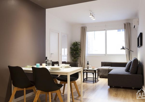 Stylish 2 bedroom apartment in Eixample-Esquerra
