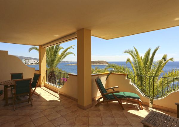 Elegantes penthouse mit atemberaubender Blick in Cala Vinyas