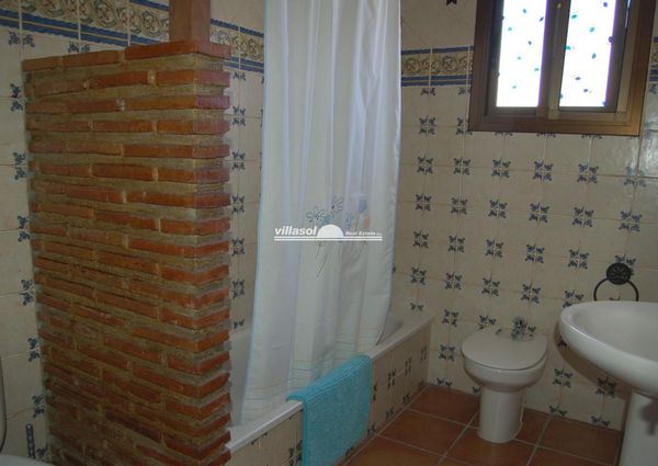 Three Bedroom Cortijo For Rent Situated In The Frigiliana Countryside For Winter Rental