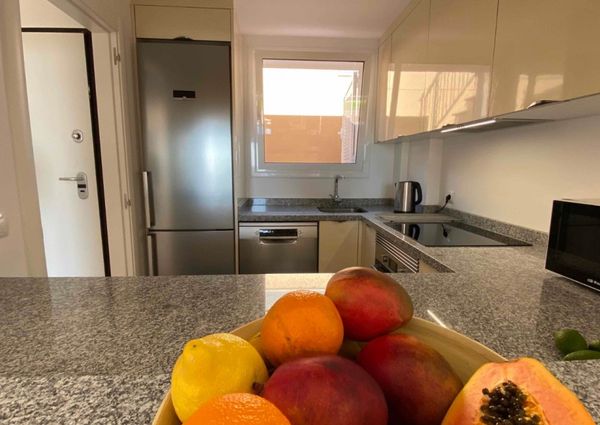 1-bedroom apartment for rent in Puerto de Santiago in residence Playa Negra