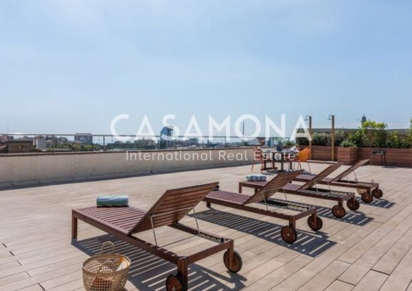 Modern 1 Bedroom Apartment with Terrace in a Renovated Building