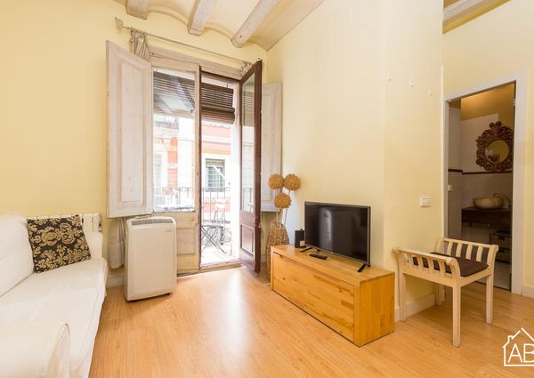 Charming Apartment with a Balcony, just steps away from Passeig Marítim