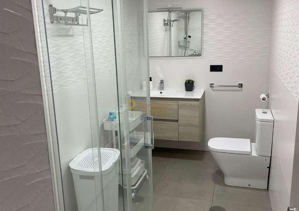 HALF SEASON FOR RENT from 01/09/2024 to 30/06/2025 MAGNIFICENT APARTMENT IN 1ST LINE OF BEACH WITH SIDE SEA VIEWS IN LOS BOLICHES