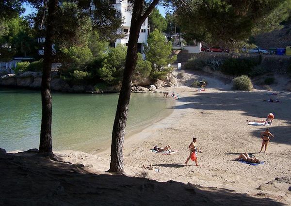 Apartamento soleado cerca de la playa pequeña de Santa Ponsa