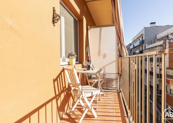 Bright and Moderm Apartment  of 3 bedrooms with private terrace - Sants District