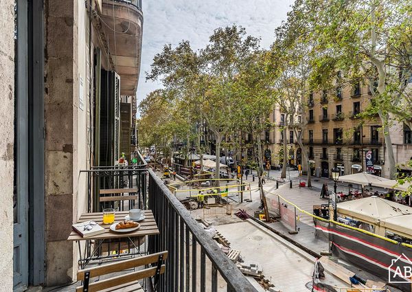 Cozy three-bedroom apartment on Las Ramblas