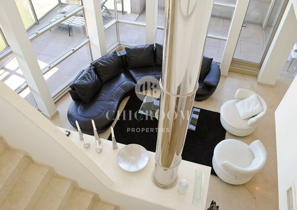 Penthouse for rent with sea views in Barcelona Illa del Llac