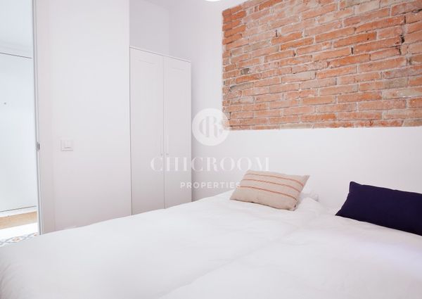 2 double bedroom flat for rent in eixample barcelona