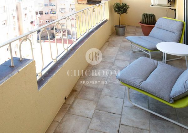 furnished penthouse for rent Sarria