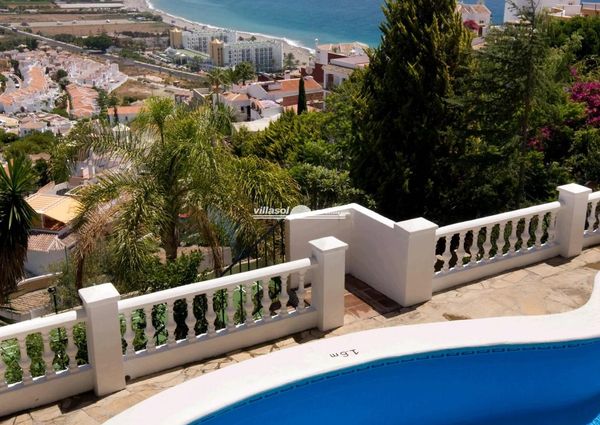 Villa for rent in Punta Lara, Nerja, Málaga, Spain