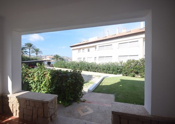 Ground floor apartment winter let in Javea