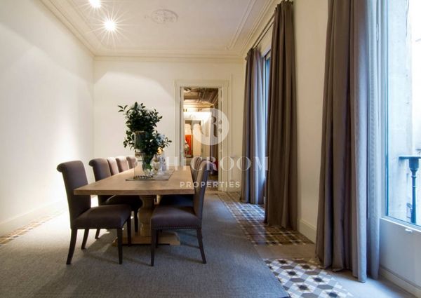 Furnished 3 bedroom apartment for rent Gothic Quarter